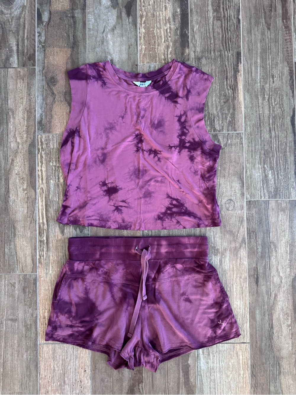 JoyLab Tie-Dye Tank & Shorts Set